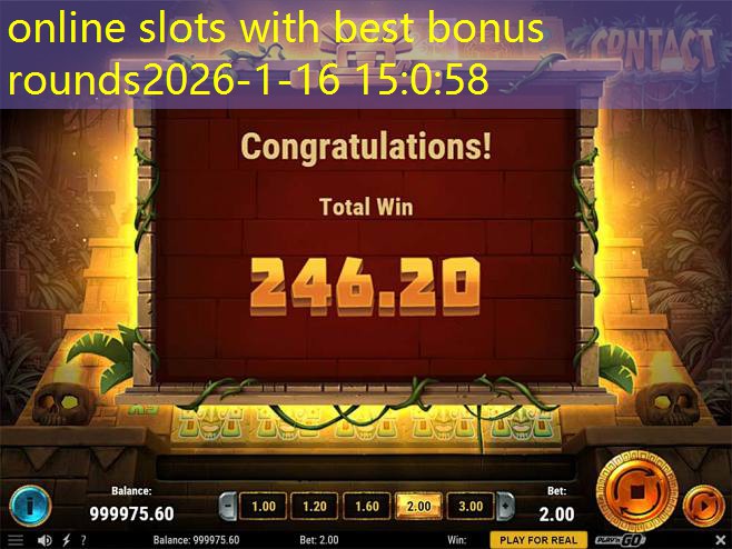 online slots with best bonus rounds