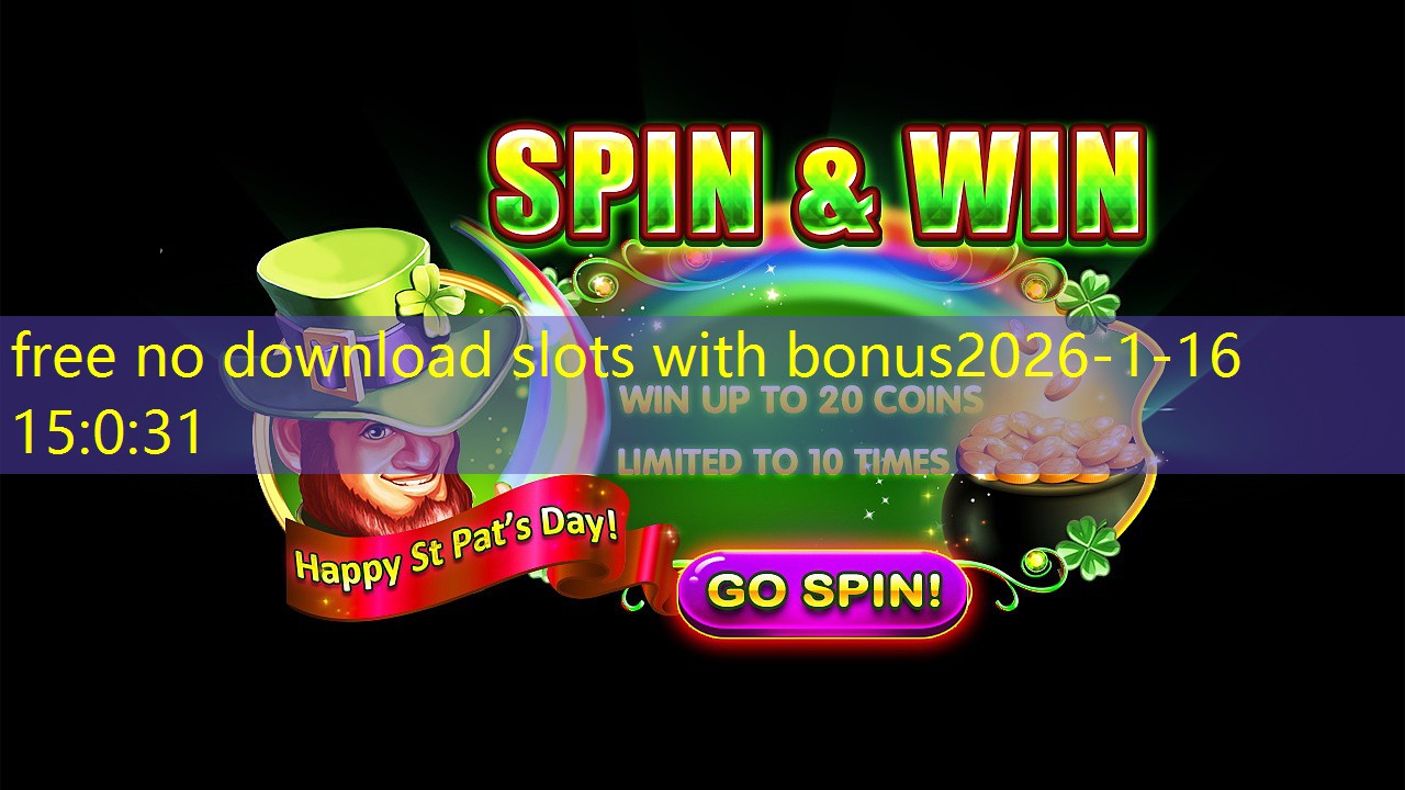 free no download slots with bonus